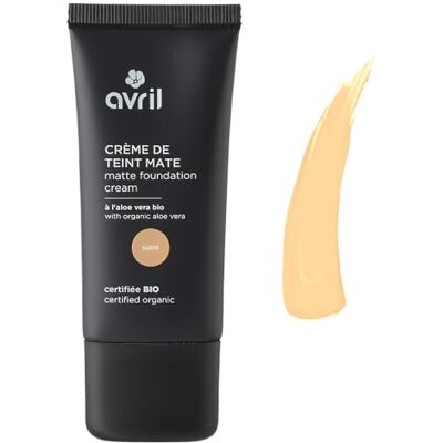 Avril Huile de Jojoba Crème de Teint Mat Certifiée Bio Sable 28ml - Fond de Teint - Publicité Avril Huile de Jojoba Crème de Teint Mat Certifiée Bio Sable 28ml - Fond de Teint - Publicité