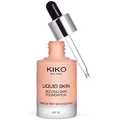 Kiko Milano Liquid Skin Second Skin Foundation Warm Rose 30 - Fond de teint - Publicité Kiko Milano Liquid Skin Second Skin Foundation Warm Rose 30 - Fond de teint - Publicité