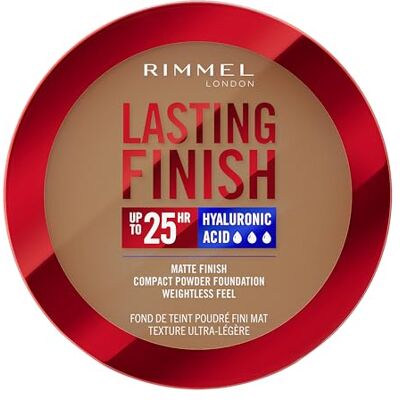 Rimmel Lasting Finish, 013 Toffee, Fond de Teint Compact, Fini Flouté, Fini Mat, Couvrance Totale, SPF20, Formule Vegan, 7g - Publicité Rimmel Lasting Finish, 013 Toffee, Fond de Teint Compact, Fini Flouté, Fini Mat, Couvrance Totale, SPF20, Formule Vegan, 7g - Publicité
