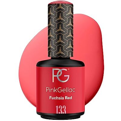 Pink Gellac Vernis Semi Permanent, Vegan 133 Fuchsia Red 15 ml - Publicité Pink Gellac Vernis Semi Permanent, Vegan 133 Fuchsia Red 15 ml - Publicité