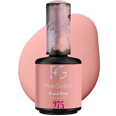 Pink Gellac Vernis Semi Permanent 275 Fresh Pink 15ml Vernis à Ongles Gel Pour 14+ Jours de Manucure Impeccable Facile à Utiliser Semi Permanent Facile à Enlever - Publicité Pink Gellac Vernis Semi Permanent 275 Fresh Pink 15ml Vernis à Ongles Gel Pour 14+ Jours de Manucure Impeccable Facile à Utiliser Semi Permanent Facile à Enlever - Publicité