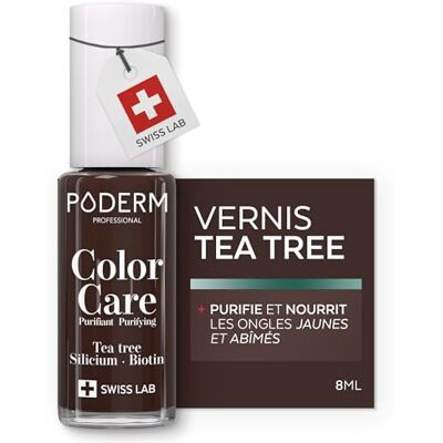 Poderm Poderm Soin Couleur Vernis à Ongles - Brun 833 - 8ml - Publicité Poderm Poderm Soin Couleur Vernis à Ongles - Brun 833 - 8ml - Publicité