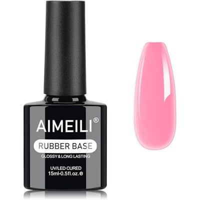 AIMEILI 5 en 1 Rubber Base Gel Néon Macaron 15ML 1404 - Publicité AIMEILI 5 en 1 Rubber Base Gel Néon Macaron 15ML 1404 - Publicité