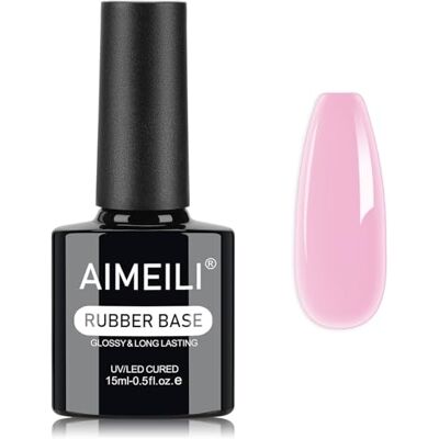 AIMEILI 5 en 1 Rubber Base Gel Néon Macaron 15ML 1412 - Publicité AIMEILI 5 en 1 Rubber Base Gel Néon Macaron 15ML 1412 - Publicité