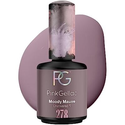 Pink Gellac Vernis Semi Permanent, Vegan 278 Moody Mauve 15ml - Publicité Pink Gellac Vernis Semi Permanent, Vegan 278 Moody Mauve 15ml - Publicité