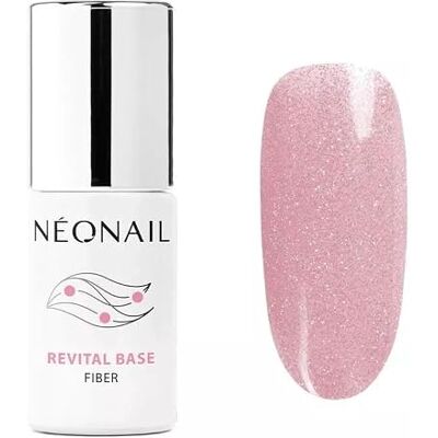 NÉONAIL Vernis Semi Permanent Base Coat 7,2 ml Vernis Gel UV Semi Permanent Revital Base Fiber Blinking Cover Pink Vernis à Ongles Gel Polish Gel UV Nail Art - Publicité NÉONAIL Vernis Semi Permanent Base Coat 7,2 ml Vernis Gel UV Semi Permanent Revital Base Fiber Blinking Cover Pink Vernis à Ongles Gel Polish Gel UV Nail Art - Publicité