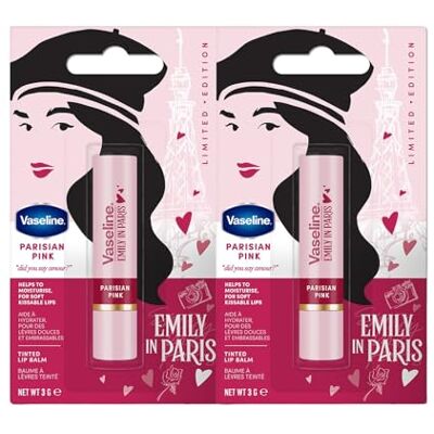 Vaseline - Parisian Pink Lip Balm Stick - Lip Balm - Publicité Vaseline - Parisian Pink Lip Balm Stick - Lip Balm - Publicité