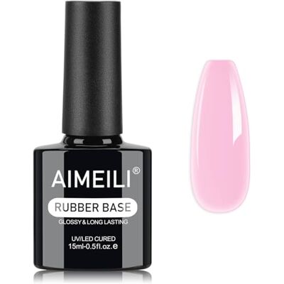 AIMEILI 5 en 1 Rubber Base Gel Néon Macaron 15ML 1413 - Publicité AIMEILI 5 en 1 Rubber Base Gel Néon Macaron 15ML 1413 - Publicité