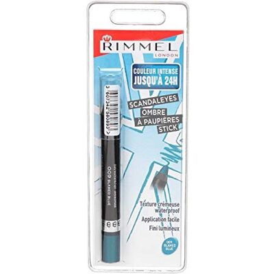 Rimmel Fard a Paupieres Scandal Eyes 009 Bleu - Publicité Rimmel Fard a Paupieres Scandal Eyes 009 Bleu - Publicité