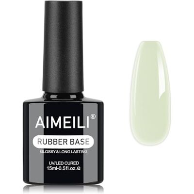 AIMEILI 5 en 1 Rubber Base Gel Néon Macaron 15ML 1411 - Publicité AIMEILI 5 en 1 Rubber Base Gel Néon Macaron 15ML 1411 - Publicité