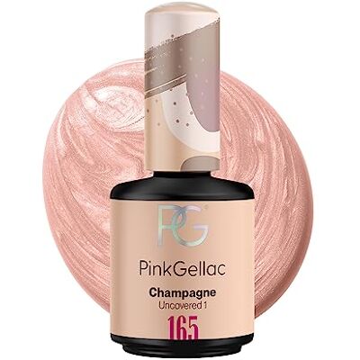 Pink Gellac Vernis Semi Permanent, Vegan 165 Champagne 15 ml - Publicité Pink Gellac Vernis Semi Permanent, Vegan 165 Champagne 15 ml - Publicité