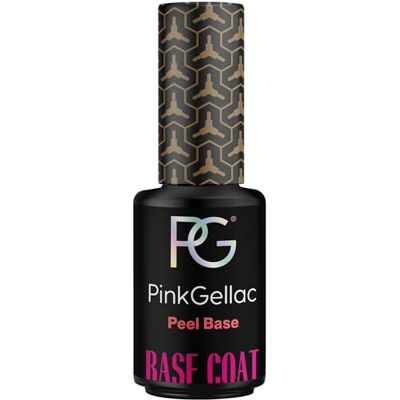 Pink Gellac Peel Off Base Coat Semi Permanent 8 ml Peel Off Base Gel UV Ongles pour un Retrait Facile Vernis à Ongles Gel UV pour 14 Jours Qualité Salon Facile à Enlever - Publicité Pink Gellac Peel Off Base Coat Semi Permanent 8 ml Peel Off Base Gel UV Ongles pour un Retrait Facile Vernis à Ongles Gel UV pour 14 Jours Qualité Salon Facile à Enlever - Publicité