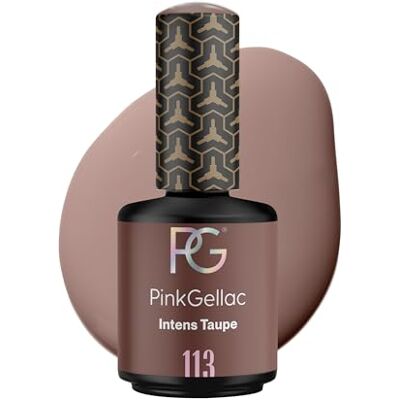 Pink Gellac Vernis Semi Permanent 113 Intense Taupe 15 ml Vernis à Ongles Gel Pour 14+ Jours de Manucure Impeccable Facile à Utiliser Semi Permanent Facile à Enlever - Publicité Pink Gellac Vernis Semi Permanent 113 Intense Taupe 15 ml Vernis à Ongles Gel Pour 14+ Jours de Manucure Impeccable Facile à Utiliser Semi Permanent Facile à Enlever - Publicité