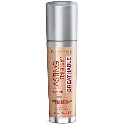 Rimmel Lasting Finish Breathable Foundation 30ml 300 Sand - Publicité Rimmel Lasting Finish Breathable Foundation 30ml 300 Sand - Publicité