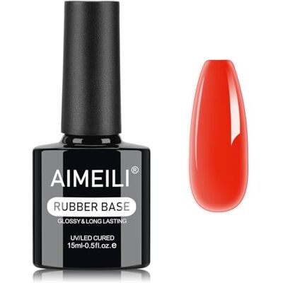AIMEILI 5 en 1 Rubber Base Gel Néon Macaron 15ML 1391 - Publicité AIMEILI 5 en 1 Rubber Base Gel Néon Macaron 15ML 1391 - Publicité