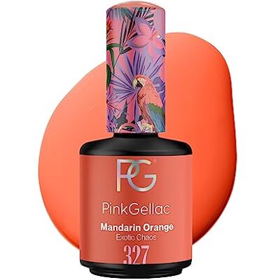 Pink Gellac Vernis Semi Permanent, Vegan 327 Mandarin Orange 15ml - Publicité Pink Gellac Vernis Semi Permanent, Vegan 327 Mandarin Orange 15ml - Publicité