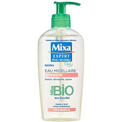 Mixa Bio Eau Micellaire Démaquillante Peaux Sensibles Aloe Vera 200ml - Publicité Mixa Bio Eau Micellaire Démaquillante Peaux Sensibles Aloe Vera 200ml - Publicité