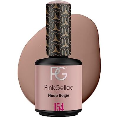 Pink Gellac Vernis Semi Permanent 154 Nude Beige 15 ml 15 ml Vernis à Ongles Gel Pour 14+ Jours de Manucure Impeccable Facile à Utiliser Semi Permanent Facile à Enlever - Publicité Pink Gellac Vernis Semi Permanent 154 Nude Beige 15 ml 15 ml Vernis à Ongles Gel Pour 14+ Jours de Manucure Impeccable Facile à Utiliser Semi Permanent Facile à Enlever - Publicité