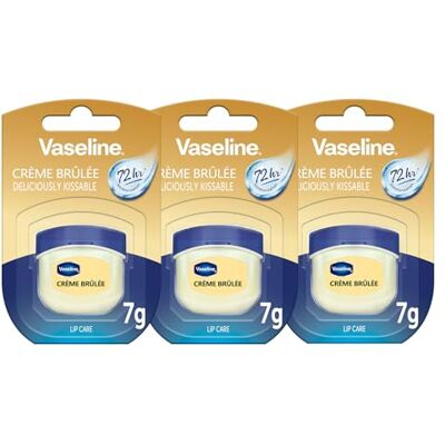 Vaseline - Lip Therapy Crème Brûlée - 3x7g - Publicité Vaseline - Lip Therapy Crème Brûlée - 3x7g - Publicité