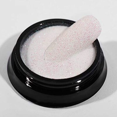 1 Boîte Laser Brillant Sucre Nail Glitter Poudre Nail Art Pigment Poussière Manucure Décorations Noir Blanc - Publicité 1 Boîte Laser Brillant Sucre Nail Glitter Poudre Nail Art Pigment Poussière Manucure Décorations Noir Blanc - Publicité