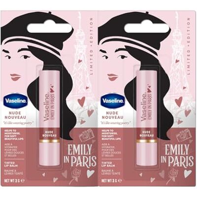 Vaseline - Nude Nouveau - 2-pack - Lip Balm - Publicité Vaseline - Nude Nouveau - 2-pack - Lip Balm - Publicité