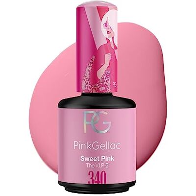 Pink Gellac Vernis Semi Permanent 340 Sweet Pink 15ml Vernis à Ongles Gel Pour 14+ Jours de Manucure Impeccable Facile à Utiliser Semi Permanent Facile à Enlever - Publicité Pink Gellac Vernis Semi Permanent 340 Sweet Pink 15ml Vernis à Ongles Gel Pour 14+ Jours de Manucure Impeccable Facile à Utiliser Semi Permanent Facile à Enlever - Publicité