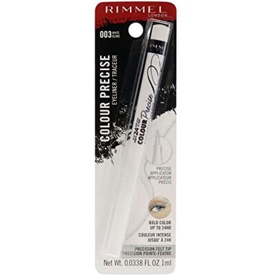 Rimmel London Crayon pour les yeux Color Precise, 3 Blanc- 1ml - Publicité Rimmel London Crayon pour les yeux Color Precise, 3 Blanc- 1ml - Publicité