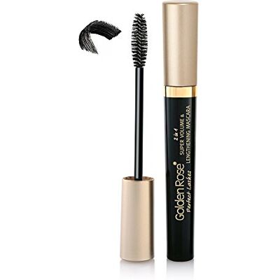 GOLDEN ROSE - Gr Perfect Lashes - Super Volume - Lengthening - Mascara - Publicité GOLDEN ROSE - Gr Perfect Lashes - Super Volume - Lengthening - Mascara - Publicité