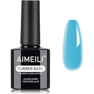 AIMEILI 5 en 1 Rubber Base Gel Néon Macaron 15ML 1395 - Publicité AIMEILI 5 en 1 Rubber Base Gel Néon Macaron 15ML 1395 - Publicité