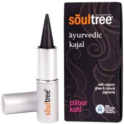 Kajal Assam Cold Soultree - Crayon yeux ayurvédique naturel - Publicité Kajal Assam Cold Soultree - Crayon yeux ayurvédique naturel - Publicité