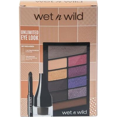 wet n wild Ultimate Eye Look Set, Ensemble de Maquillage avec Pomade pour Sourcils Longue Durée et Palette de Fards à Paupières Color Icon 10 Nuances, Pomade Crémeuse et Fards à Paupières Pigmentés - Publicité wet n wild Ultimate Eye Look Set, Ensemble de Maquillage avec Pomade pour Sourcils Longue Durée et Palette de Fards à Paupières Color Icon 10 Nuances, Pomade Crémeuse et Fards à Paupières Pigmentés - Publicité