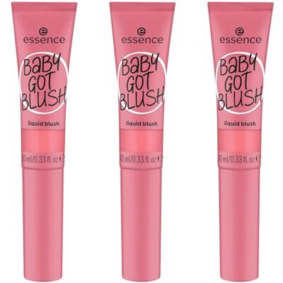 Essence - BABY GOT BLUSH - Dusty Rose - 10 ml - Liquid Blush - Publicité Essence - BABY GOT BLUSH - Dusty Rose - 10 ml - Liquid Blush - Publicité