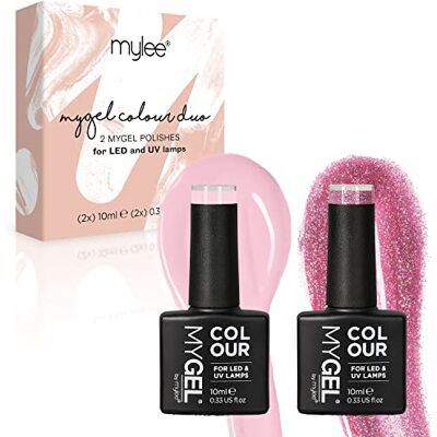 Mylee - Gel Duo Colour Set - Pretty In Pink - Vernis à ongles - Publicité Mylee - Gel Duo Colour Set - Pretty In Pink - Vernis à ongles - Publicité