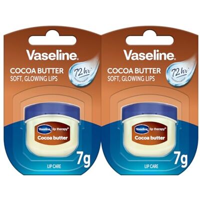 Vaseline - Lip Therapy Cocoa Butter - 2x7g - Lip balm - Publicité Vaseline - Lip Therapy Cocoa Butter - 2x7g - Lip balm - Publicité