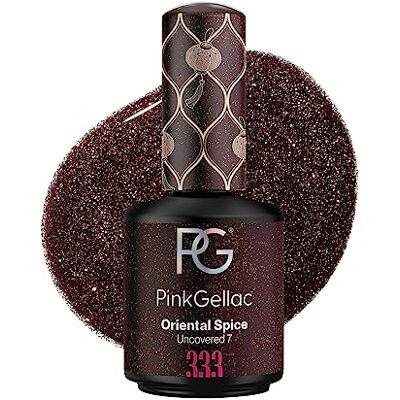 Pink Gellac Vernis Semi Permanent 333 Oriental Spice 15ml Vernis à Ongles Gel Pour 14+ Jours de Manucure Impeccable Facile à Utiliser Semi Permanent Facile à Enlever - Publicité Pink Gellac Vernis Semi Permanent 333 Oriental Spice 15ml Vernis à Ongles Gel Pour 14+ Jours de Manucure Impeccable Facile à Utiliser Semi Permanent Facile à Enlever - Publicité