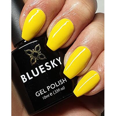 Bluesky Dance Forever Ss2106 - Jaune - 10 ml - Vernis gel - Publicité Bluesky Dance Forever Ss2106 - Jaune - 10 ml - Vernis gel - Publicité