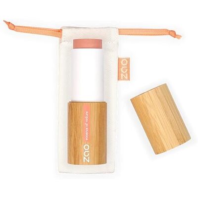 ZAO Stick Blush Organic Corail irisé - Rouge à joues - Publicité ZAO Stick Blush Organic Corail irisé - Rouge à joues - Publicité