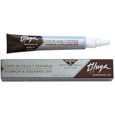 Teinture pour sourcils et cils Thuya - Marron - 14ml - Publicité Teinture pour sourcils et cils Thuya - Marron - 14ml - Publicité