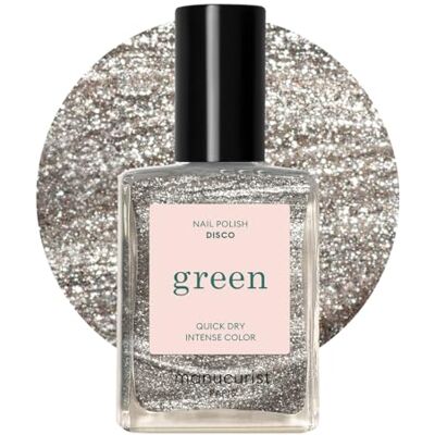 Vernis à ongles vegan Green Disco de manucurist Paris - Publicité Vernis à ongles vegan Green Disco de manucurist Paris - Publicité