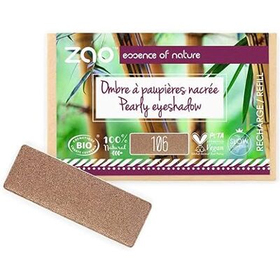 Recharge Ombre à paupières ZAO - Bronze nacré - Ombre à paupières - Publicité Recharge Ombre à paupières ZAO - Bronze nacré - Ombre à paupières - Publicité