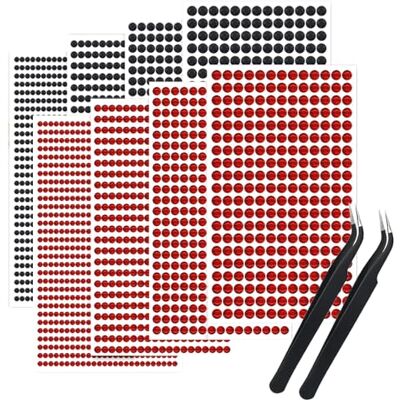 TRKETK 3584 Pièces Strass Autocollant, Strasss Adhesif Rond avec Pincettes Autocollants Strass Rouges et Noirs pour DIY Artisanat les Vêtements d'Artisanat d'Art d'Ongle (3/4/5/6mm) - Publicité TRKETK 3584 Pièces Strass Autocollant, Strasss Adhesif Rond avec Pincettes Autocollants Strass Rouges et Noirs pour DIY Artisanat les Vêtements d'Artisanat d'Art d'Ongle (3/4/5/6mm) - Publicité