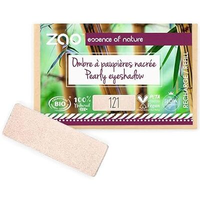 Recharge Ombre à paupières bio Zao Make-up - Ivoire nacrée - Publicité Recharge Ombre à paupières bio Zao Make-up - Ivoire nacrée - Publicité