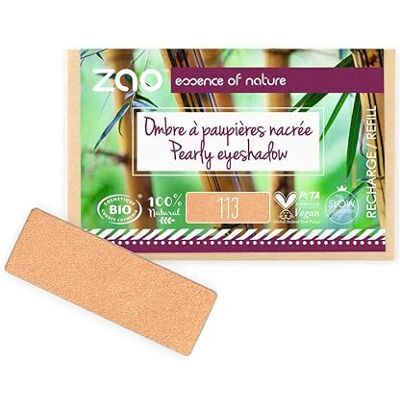 Recharge pour ombre à paupières et primer Zao - Or cuivré - 1,30 g - Publicité Recharge pour ombre à paupières et primer Zao - Or cuivré - 1,30 g - Publicité