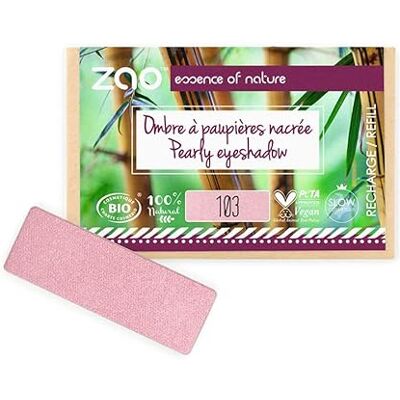 Zao Old Pink Ombre à paupières et primer recharge - Eyeshadow & Primer - Publicité Zao Old Pink Ombre à paupières et primer recharge - Eyeshadow & Primer - Publicité