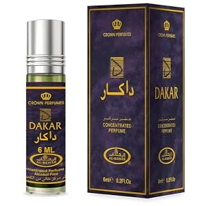 Al Rehab Huile de Parfum DAKAR 6 ml Frais Boisé Bergamote Patchouli Sans Alcool – Musc Huile Parfumée Orientale pour Homme et Femme - Publicité Al Rehab Huile de Parfum DAKAR 6 ml Frais Boisé Bergamote Patchouli Sans Alcool – Musc Huile Parfumée Orientale pour Homme et Femme - Publicité