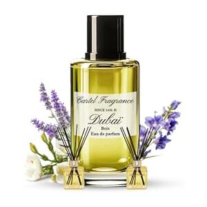 DOLCECREMA Cartel Fragrance Privé Collection Dubai Bois Eau de Parfum 50 ml – Parfum Boisé et Floral avec Iris Absolu, Patchouli, Encens et Musc Blanc – Fragrance Élégante et Intense - Publicité DOLCECREMA Cartel Fragrance Privé Collection Dubai Bois Eau de Parfum 50 ml – Parfum Boisé et Floral avec Iris Absolu, Patchouli, Encens et Musc Blanc – Fragrance Élégante et Intense - Publicité