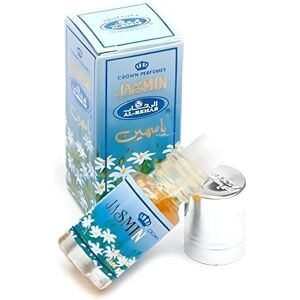 Al Rehab Musc Parfum JASMIN 3 ml Sans Alcool – Notes de Jasmin Floral Musqué – Huile de Parfum Orientale pour Femme et Homme - Publicité Al Rehab Musc Parfum JASMIN 3 ml Sans Alcool – Notes de Jasmin Floral Musqué – Huile de Parfum Orientale pour Femme et Homme - Publicité