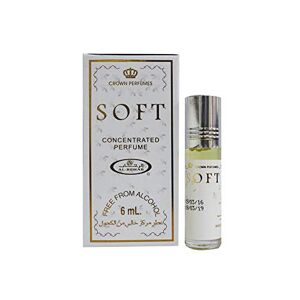 Al Rehab Parfum  Attar Authentique Sans Alcool Halal 6 ml 100% Huile de Qualité Supérieure 6 ml x 6 PCS (Soft) - Publicité