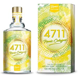 4711 Remix Cologne ® Citron Urban Summer I Eau de Cologne Fruitée Pétillante Sauvage La fraîcheur estivale et vivante du citron revisitée ! I Vaporisateur 100 ml - Publicité