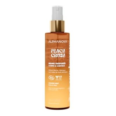 Alphanova BRUME PARFUMEE CHEVEUX ET CORPS PEACH * BIO 100ML - Publicité Alphanova BRUME PARFUMEE CHEVEUX ET CORPS PEACH * BIO 100ML - Publicité